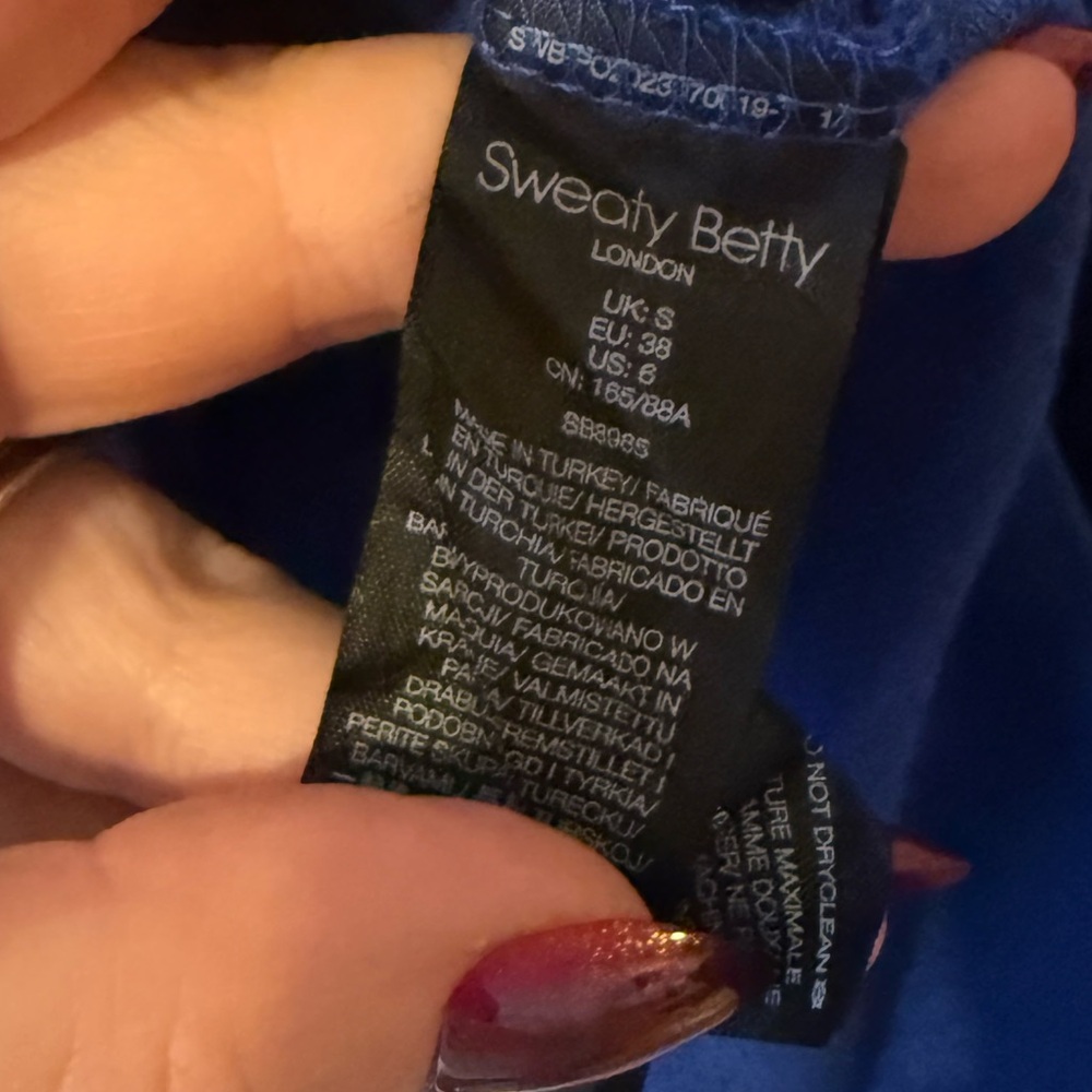 SWEATY BETTY AFTER CLASS LONGLINE SWEATSHIRT SMALL - Picture 3 of 4